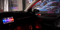 Cardoo para Volkswagen Golf Mk6 2008-2013, Actualización de Luz Ambiental Galaxy, Iluminación LED Interior Dinámica con Efecto Estrellado, Kits de Accesorios