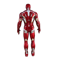 Statue Géante Iron Man Super-Héros en Plastique Renforcé de Fibre de Verre pour Décoration Extérieure/Intérieure