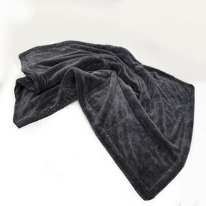1200gsm Double Twist Loop Fleece Microfiber Thick Drying Towel for <b>Car</b> Wash and <b>Table</b> Cleaning Cloths - Product Image 6