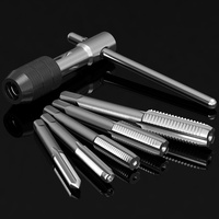 Juego de Machos y Terrajas BEILI de 6-40 Piezas, Kit de Herramientas de Roscado de Acero para Rodamientos con Llave para Reparación de Equipos de Maquinaria y Automóviles, Macho de Roscar Manual