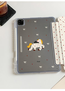 Custodia Protettiva Anti-caduta con Motivo Pony a Pois Carino e Adorabile <span class=keywords><strong>per</strong></span> <span class=keywords><strong>iPad</strong></span> 11ª generazione, Air 7, Mini 6, Pro 12.9 con Slot <span class=keywords><strong>per</strong></span> <span class=keywords><strong>Penna</strong></span> - Product Image 5