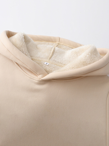 Ropa <span class=keywords><strong>de</strong></span> calle <span class=keywords><strong>de</strong></span> alta calidad, sudaderas en blanco <span class=keywords><strong>de</strong></span> lana <span class=keywords><strong>de</strong></span> peso pesado para mujer, sudaderas con capucha, jersey <span class=keywords><strong>de</strong></span> gran tamaño, <span class=keywords><strong>sudadera</strong></span> con capucha para mujer - Product Image 6