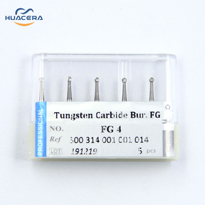 Huacera FG4 High-Speed Handpiece Dental Clinic <strong>Drill</strong> Bur Tungsten Carbide Router <strong>Bits</strong> Competitive <strong>Price</strong> <strong>List</strong> - Product Image 6