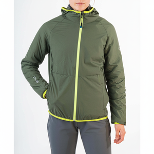 Vestito LA THUILE per donna Winbbreaker JKT guscio duro resistente all'acqua caratteristica Fitness formato XL rivestito in poliestere impermeabile ODM - Product Image 2