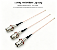Conector Hembra TNC para Cable de Extensión Coaxial de Cobre de Primera Generación, Conexión Roscada BNC Impermeable, Adaptador IPX