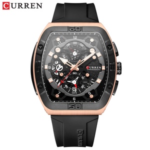 นาฬิกาข้อมือ CURREN 8443 กันน้ำ โครโนกราฟ แสดงวันที่ นาฬิกาผู้ชาย แบรนด์ดัง หรูหรา สายซิลิโคน ของแท้ สปอร์ต นาฬิกาผู้ชาย รุ่นใหม่ - Product Image 1