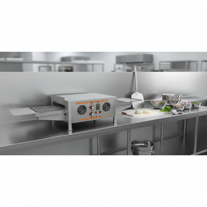 <span class=keywords><strong>Four</strong></span> à pizza commercial à chaîne de 18 pouces - Product Image 2
