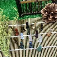 Oferta Especial: Mini Dildo de Cristal Tallado a Mano, Varios Tipos de Piedra de Cristal Natural con Técnica de Pulido, para Regalos Divertidos, Artesanía de Cristal