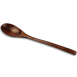<span class=keywords><strong>Amazon</strong></span> Venta caliente cocina de accesorios de madera cariño cucharas Natural reutilizable cuchara de madera - Product Image 1