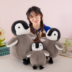 Lindo Peluche de Pingüino, Juguetes de Peluche Suaves para Niños, Almohada de Peluche, Pingüino de Peluche de Animales Salvajes del Zoológico, Juguetes de Peluche para Decoración y Regalos - Product Image 4
