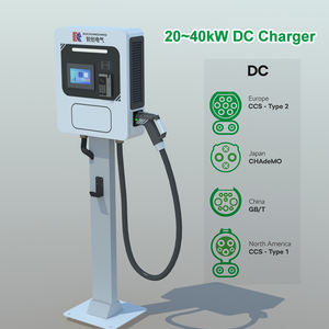 Offre Spéciale Smart DC EV chargeur 20KW/30kW/40KW GB/T CCS1 CCS2 prise EV chargeur Station pour véhicules électriques charge de voiture - Product Image 3