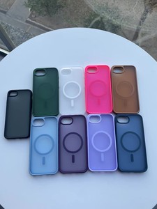 Coque de téléphone magnétique mate effet soie pour iPhone 17 16 15 14 13 12 11 Pro Max Plus 17 Air Ultra - Product Image 3