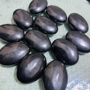 <span class=keywords><strong>Pietra</strong></span> <span class=keywords><strong>di</strong></span> preoccupazione <span class=keywords><strong>di</strong></span> <span class=keywords><strong>Shungite</strong></span> nera naturale | <span class=keywords><strong>Pietra</strong></span> <span class=keywords><strong>di</strong></span> palma portatile per alleviare lo Stress, schermatura EMF e guarigione spirituale - Product Image 1