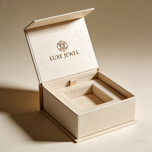 Cajas Magnéticas de Lujo para Cosméticos, Cajas Rígidas de Cartón para Relojes y Joyas, Reciclables, con Laminado Brillante/Mate - Product Image 1