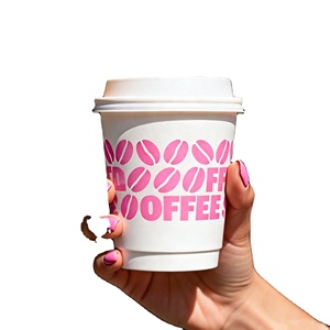 Disposable Custom logo 8/10/12/14/16/24oz Double Wall Paper Coffee <b>Cup</b> for Hot Cold Drinks Juice Milk Tea With Lids - Product Image 1