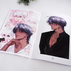 Livrets de mangas reliés à la chape, en papier cartonné, avec couverture rigide personnalisée, imprimés en couleur, avec papier couché - Product Image 4