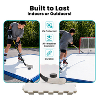 Patinoire synthétique écologique personnalisée, imperméable, en polyéthylène, patinoire synthétique en glace artificielle