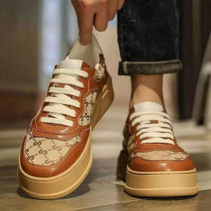 Baskets de skateboard décontractées et tendance pour hommes et femmes, style à lacets pour la marche - Product Image 3