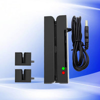 Lector de Tarjetas Pequeño de Plástico EFFON MSR100-IC, Lector de Tarjetas de Banda Magnética e IC con Comunicación USB para Computadora, Instalación Interna