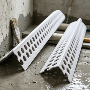 Mejores Perfiles de Pladur para Interiores, Suministro de Fábrica, Esquina de Pared con Malla de Fibra de Vidrio, Esquina de <span class=keywords><strong>PVC</strong></span> Vinílico <span class=keywords><strong>Blanco</strong></span> - Product Image 2