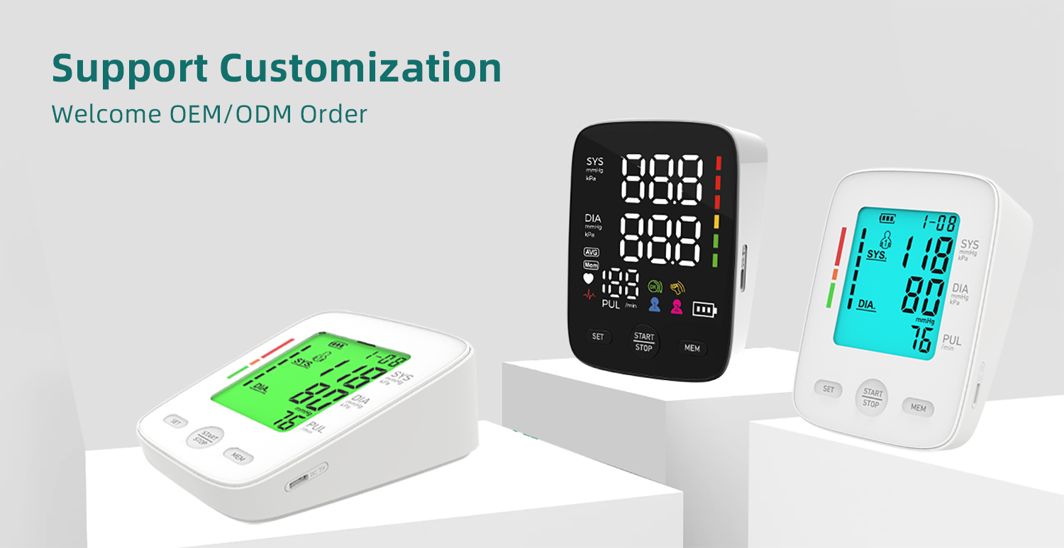 Factory CE Approved Hot Selling Fast Delivery Hospital Wireless Smart BP Electronic Upper Arm Blood Pressure Monitor