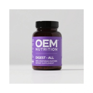 Enzimas Digestivas de Extracto Vegetal OEM para Mejorar la Digestión y la Absorción, Lactasa + Amilasa + Lipasa, Pueden Ayudar con la Hinchazón y los Gases - Product Image 6