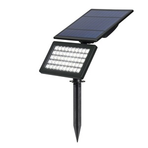 Luz de proyección solar para exteriores superbrillante de 50LED, luz de pared impermeable IP65 para caminos de jardín, pasarelas, proyección de 12 horas - Product Image 1