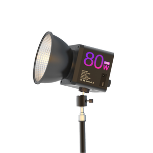 MAMEN 80W RGB COB Lumière vidéo pour studio d'éclairage <span class=keywords><strong>photographique</strong></span> Photo & Vidéo Live <span class=keywords><strong>Effet</strong></span> stroboscopique - Product Image 1