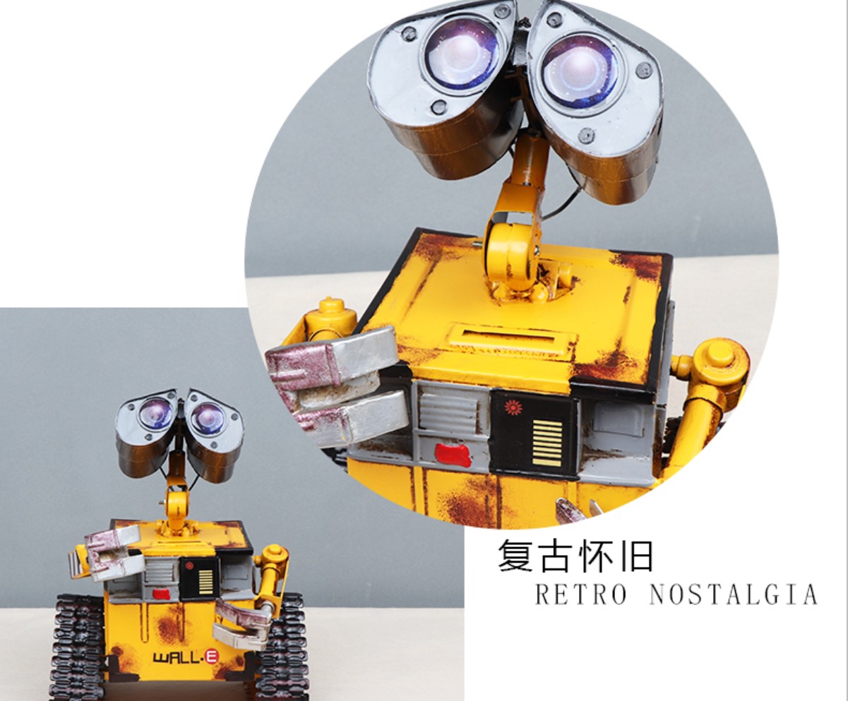 WALL-E掃除ロボットM.O. ミニアクションフィギュア構築レンガ構築