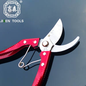กรรไกรตัดแต่งกิ่ง Jisen Tools ใบมีดสแตนเลสขนาด 18 มม. โครงสร้างแบบผีเสื้อ สำหรับต้นไม้ผลไม้และไม้เลื้อย ใช้ในสวน - Product Image 4
