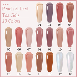 Zrkgel Suppliers15ml ทาเล็บ18สี TPU Hema เจลทาเล็บไร้กลิ่นติดทนนานชุดเจลเจลลี่ - Product Image 2