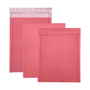 Nhà Máy Bán buôn không thấm nước vận chuyển Đệm túi màu hồng Poly bong bóng phong bì cho doanh nghiệp nhỏ bao bì - Product Image 1
