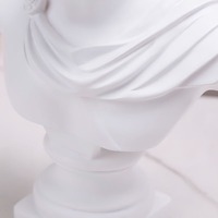 Statue d'art unique Redeco sur mesure, sculpture simple de David, buste de corps humain en résine blanche, figurine artistique pour cadeaux, décoration de la maison