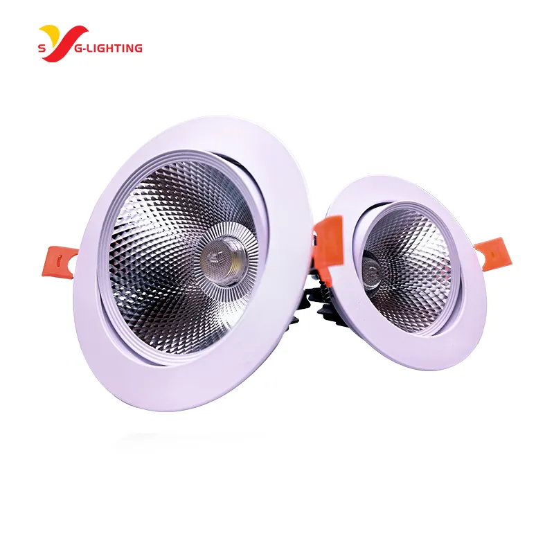 Hot selling metal embedded indoor home office hotel ceiling downlight led spot down light