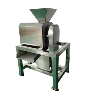 Passion Apricot Tomato Fruit Crusher Mango Destoner And Pulping Pulp Making Machine Fruit Pulper Machine