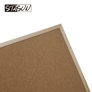 STASUN Natural Cork <strong>Board</strong> with Wooden Frame Decorative <strong>Notice</strong> <strong>Board</strong> Vision <strong>Board</strong> for Office <strong>Home</strong> and School Message Display - Product Image 3