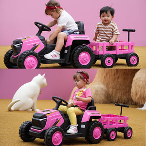 Nuovissimo Trattore Cavalcabile per <span class=keywords><strong>Bambini</strong></span> 1-7 Anni con Rimorchio Trattore Elettrico per <span class=keywords><strong>Bambini</strong></span> 12V - Product Image 4