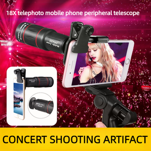 Lente Zoom 18x25 per Telefono Cellulare, Monoculare Esterno HD per <span class=keywords><strong>Fotografia</strong></span> di Concerti, Osservazione delle Stelle, Escursionismo - Product Image 2