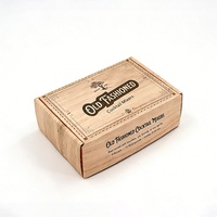 Boîte d'expédition pliable en carton ondulé, matériaux recyclés biodégradables, design personnalisé, boîte d'avion, emballage cadeau, taille personnalisée