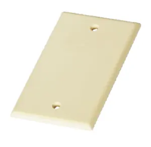 Placa de pared en blanco Barep para enchufe de pared e interruptor UL listado