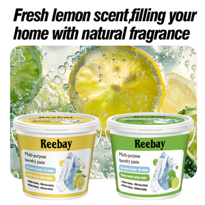 Pâte à lessive naturelle à l'huile de coco, nettoyage en profondeur, antimicrobienne, formule douce, crème à lessive écologique - Product Image 5