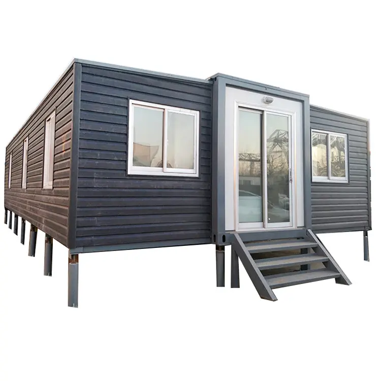 Good Quality 40ft Portable Living Foldable Expandible Prefabricated Container House For Sale