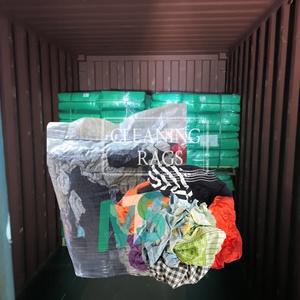 Chiffons en coton de qualité supérieure récupérés à partir de t-shirts, pour le nettoyage industriel et maritime - Product Image 1