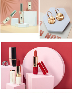 Juego de 8 Cubos Geométricos para Fotografía, Fondo de Espuma Rígida para Estudio, para Productos, Manualidades, Lápiz Labial, Joyería - Product Image 4