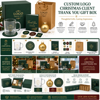 Boîte cadeau personnalisée avec logo pour Thanksgiving, Noël, remerciement client, coffrets cadeaux d'entreprise, cadeaux de fin d'année, promotion publicitaire, luxe