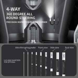 4 Manier 360 Articulatie Borescope Camera,720P Hd Ip67 Waterdichte Riool Inspectie Camera, Endoscoop Camera Met Rotatie - Product Image 2