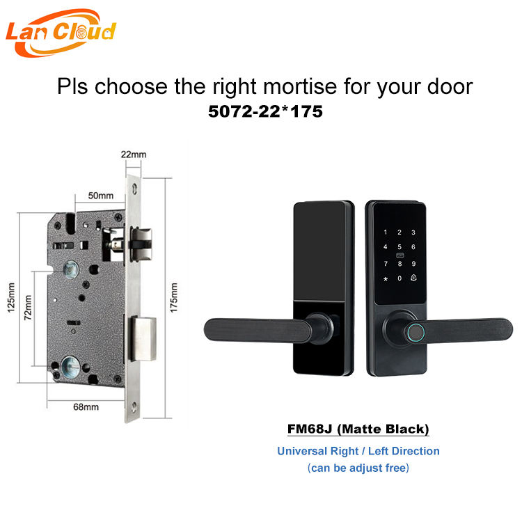 Matte Black-5072-22*175