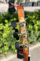 Guitare classique professionnelle Aiersi 4/4 de haute qualité, entièrement en cèdre, avec touche surélevée, fabriquée à la main, de style espagnol, idéale pour les concerts.