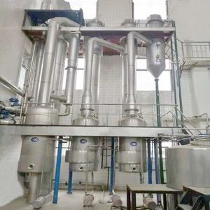 Machine externe d'évaporateur de <span class=keywords><strong>concentration</strong></span> de l'équipement 2000L/H de concentrateur de circulation à trois effets - Product Image 6