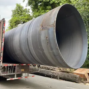 China Steel Tube Tubing Steel Casing Pile Driving Pipe Super Large Diameter Three-Meter T-Shaped Welded Steel Pipe